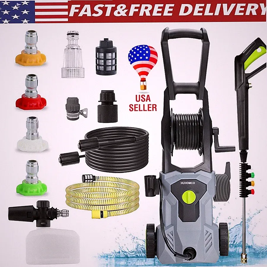Electric Pressure Washer 5000PSI Max 2.80 GPM Power Washer Cleaning Machine New