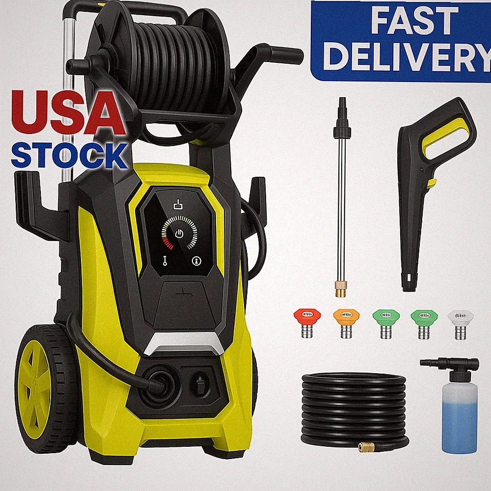 Electric Pressure Washer 5000PSI-Max 3.5GPM Power Washer Touch Screen Adjustable