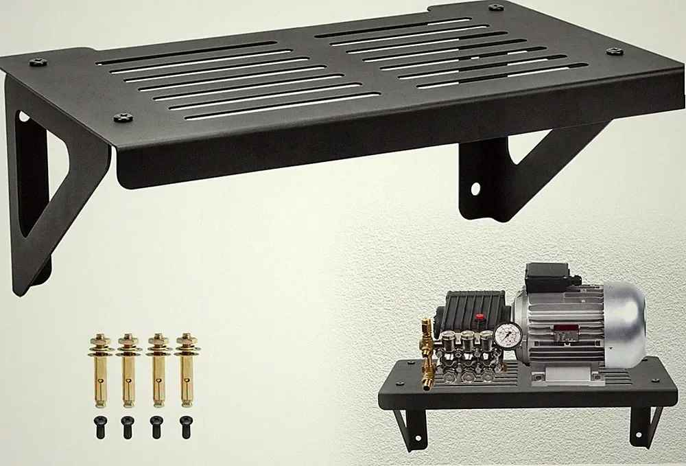 Electric Pressure Washer Bracket Shelf Power Washer Storage Rack for Garages...