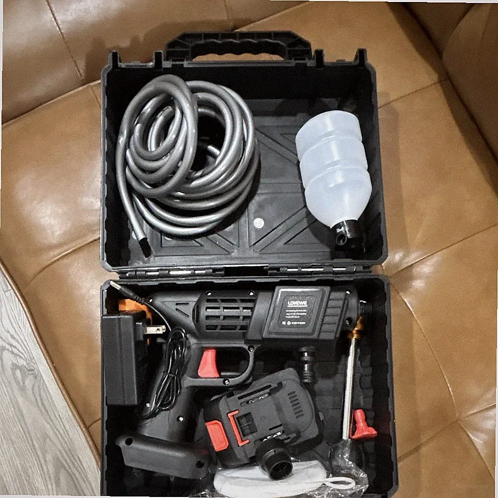 Electric Pressure Washer Foam Cannon with 2 Different Pressure Tips