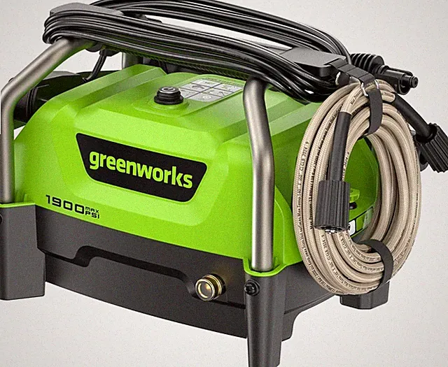 Electric Pressure Washer Greenworks 1900 PSI 13 Amp