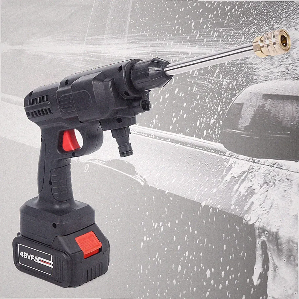 Electric Pressure Washer Lithium Car Wash Car Washer Cleaner Tool 7500Mah 240W
