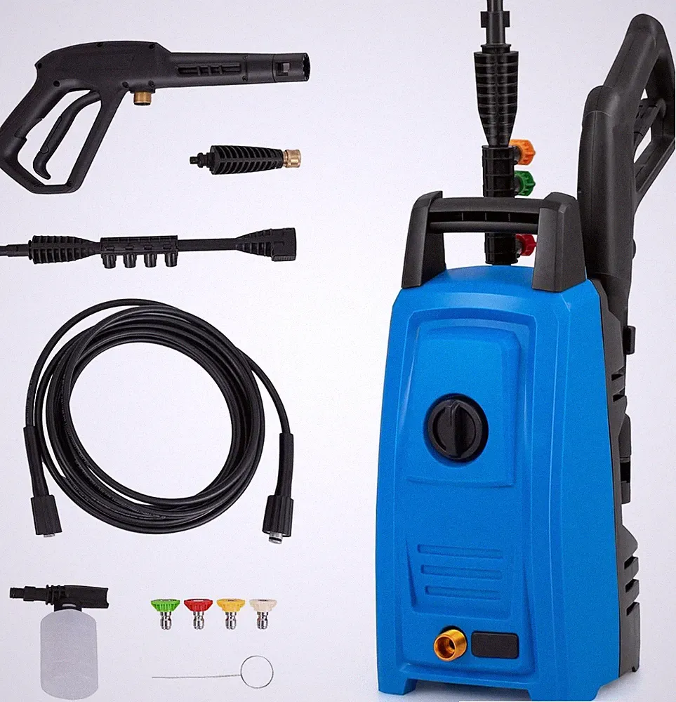 Electric Pressure Washer, Max 1900 PSI 1.8 GPM Power Washer with 4 Nozzles, Foam