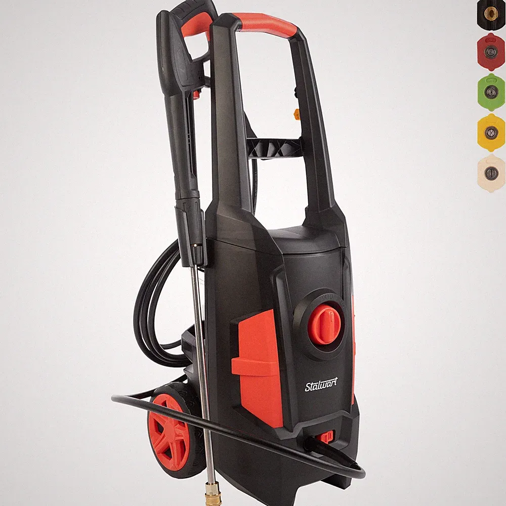 Electric Pressure Washer Max 2400 PSI 1.8 GPM Power 5 Nozzles Extension Wand