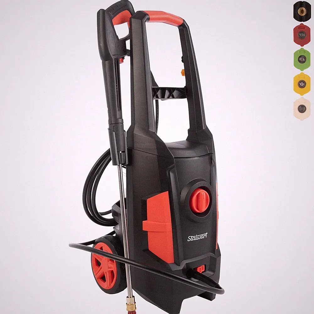 Electric Pressure Washer Max 2400 PSI 1.8 GPM Power 5 Nozzles Extension Wand