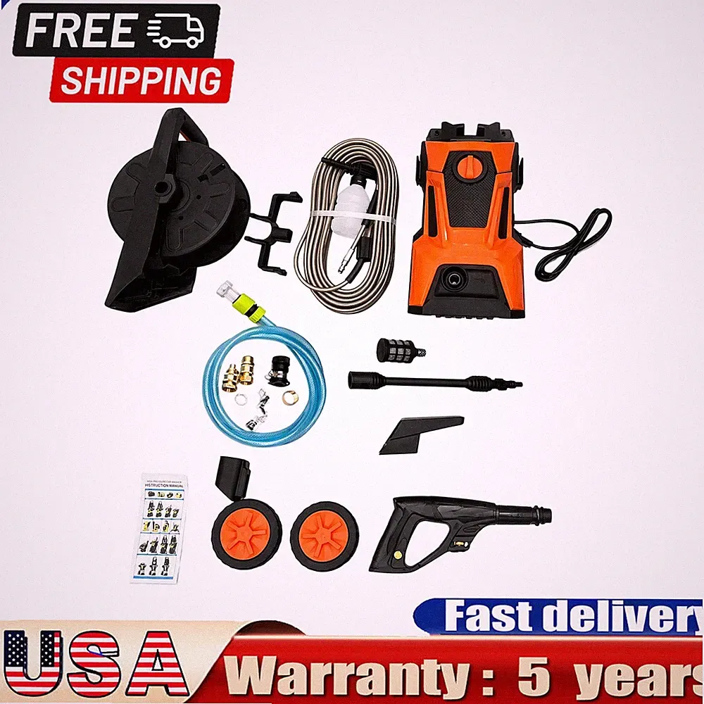 electric pressure washer portable power washer power washer washer hose reel