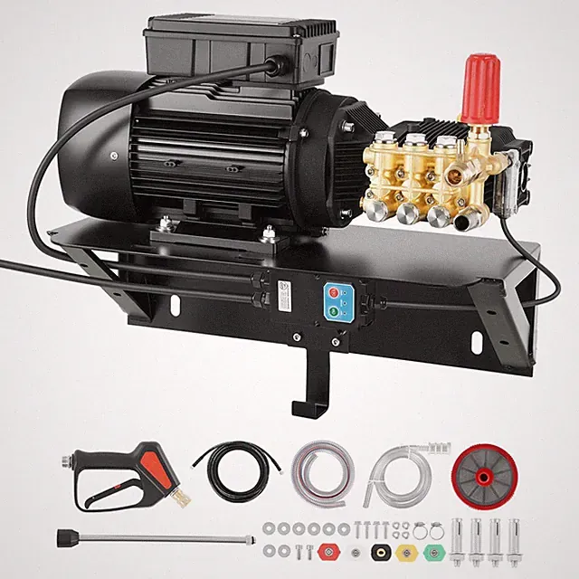 Electric Pressure Washer Pump Kit: 1220 PSI, 2.2 GPM, 2 HP, Triplex, 120V