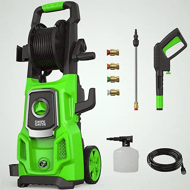 Electric Pressure Washer, SWIPESMITH 3500 Max PSI, 2.6 GPM Power Washer Machi...
