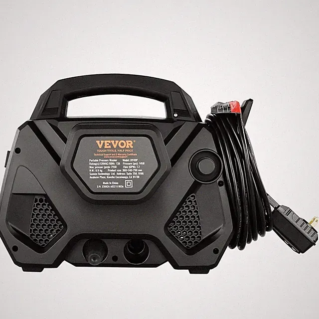 Electric Pressure Washer w/Foam Cannon, 5 Nozzles & 20ft Hose, Portable Cleaner