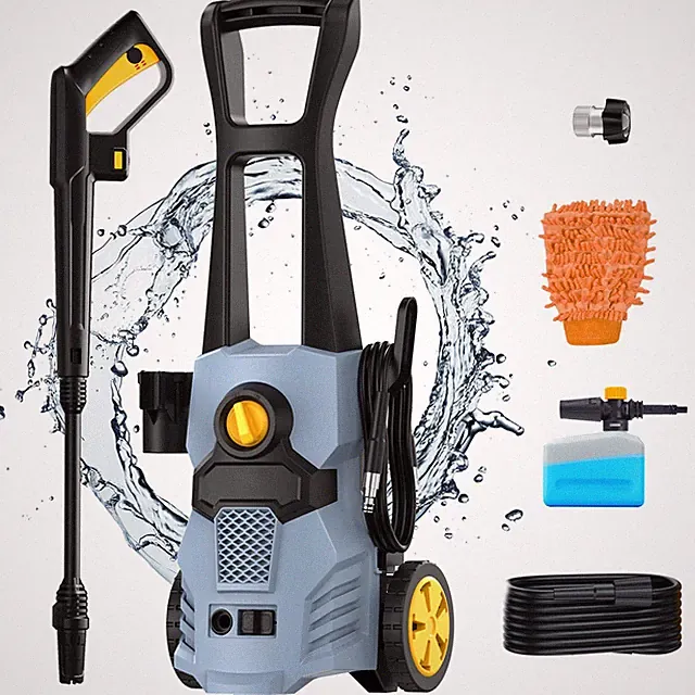 Electric Pressure Washer with Hose Nozzle 4500PSI High Pressure Cleaning Machine