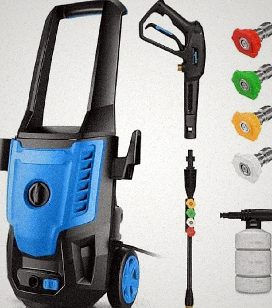 Electric Wall Mounted Power Washer -5000 PSI 4.0 GPM Adjustable Pressure Washer