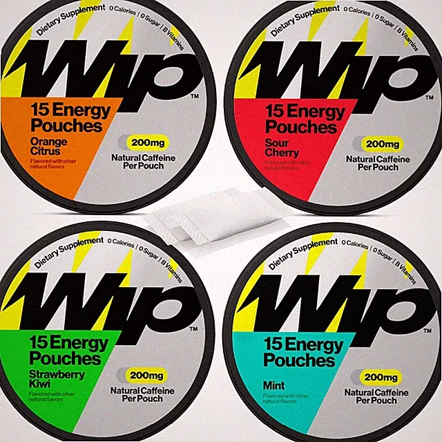 Energy Pouches | 200Mg Natural Caffeine | Vitamins and Minerals | 4 Pack Assorte