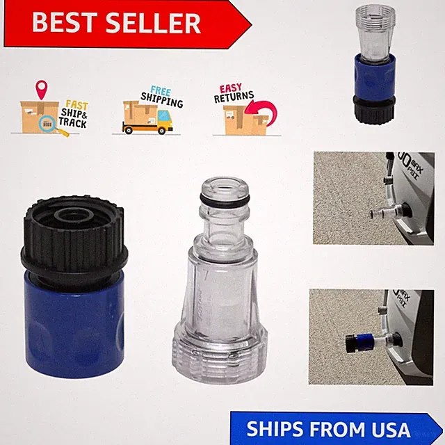 Enhance Cleaning Efficiency with Quick Connect Pressure Washer Adapter - 3/4"