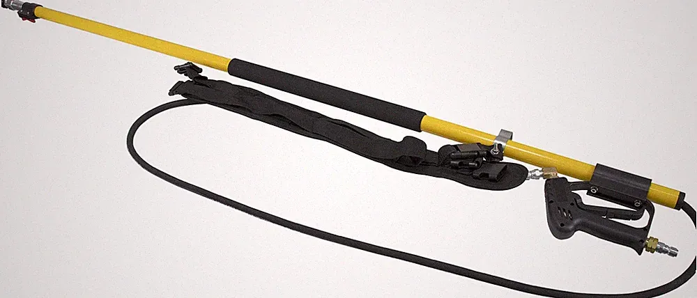 Erie Tools 12 ft Telescoping Pressure Washer Wand – 3800 PSI Fiberglass Pole