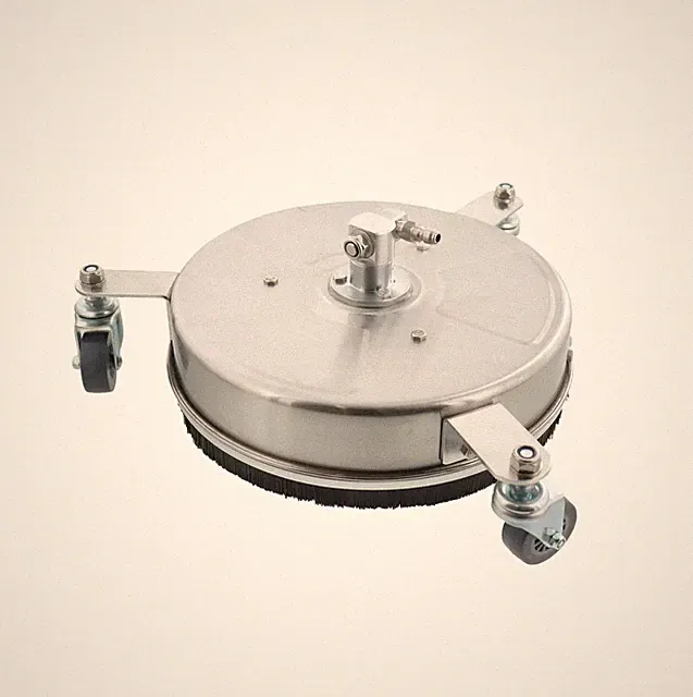 Erie Tools 12" Stainless Steel Surface Cleaner with Wheels for Pressure Washer