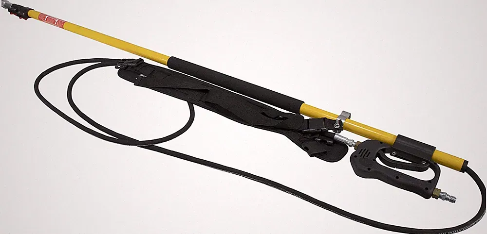 Erie Tools 18 ft Telescoping Pressure Washer Wand – 3800 PSI Fiberglass Pole