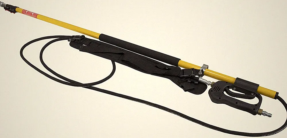 Erie Tools 18 ft Telescoping Pressure Washer Wand – 3800 PSI Fiberglass Pole