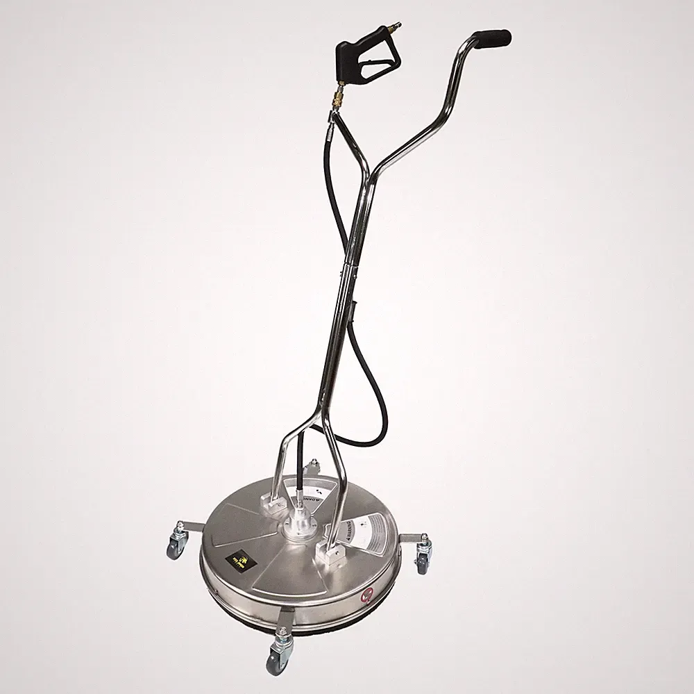 Erie Tools 24" Stainless Steel Pressure Washer Flat Surface Cleaner with Wheels