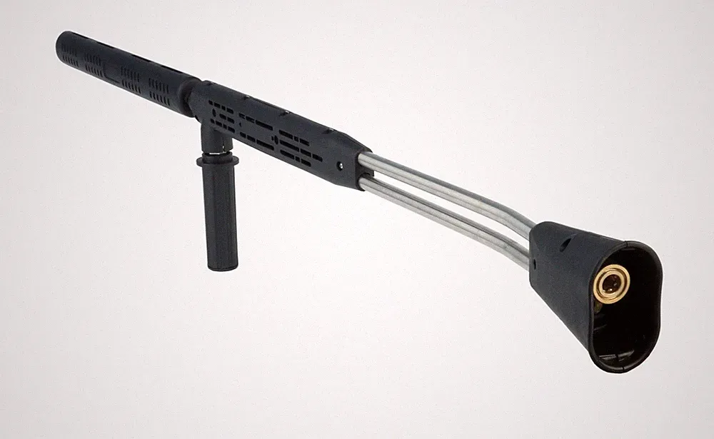 Erie Tools 40" Pressure Washer Stainless Steel Seamless Dual Lance Wand Molded