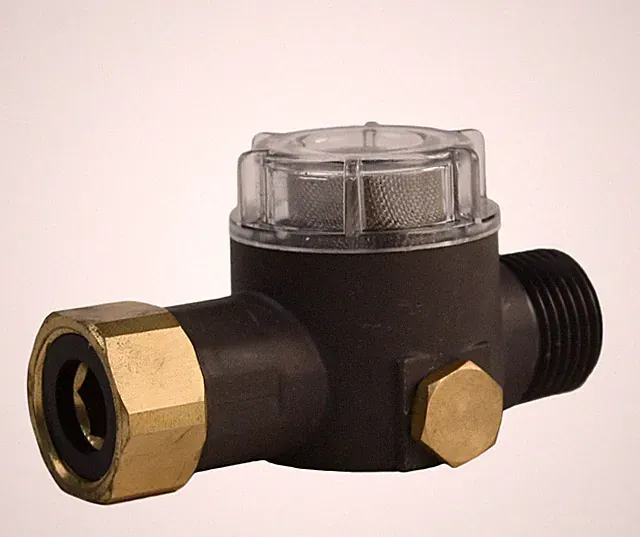 Erie Tools Aluminum Water Inlet Filter with Stainless Screen for Pressure Pumps