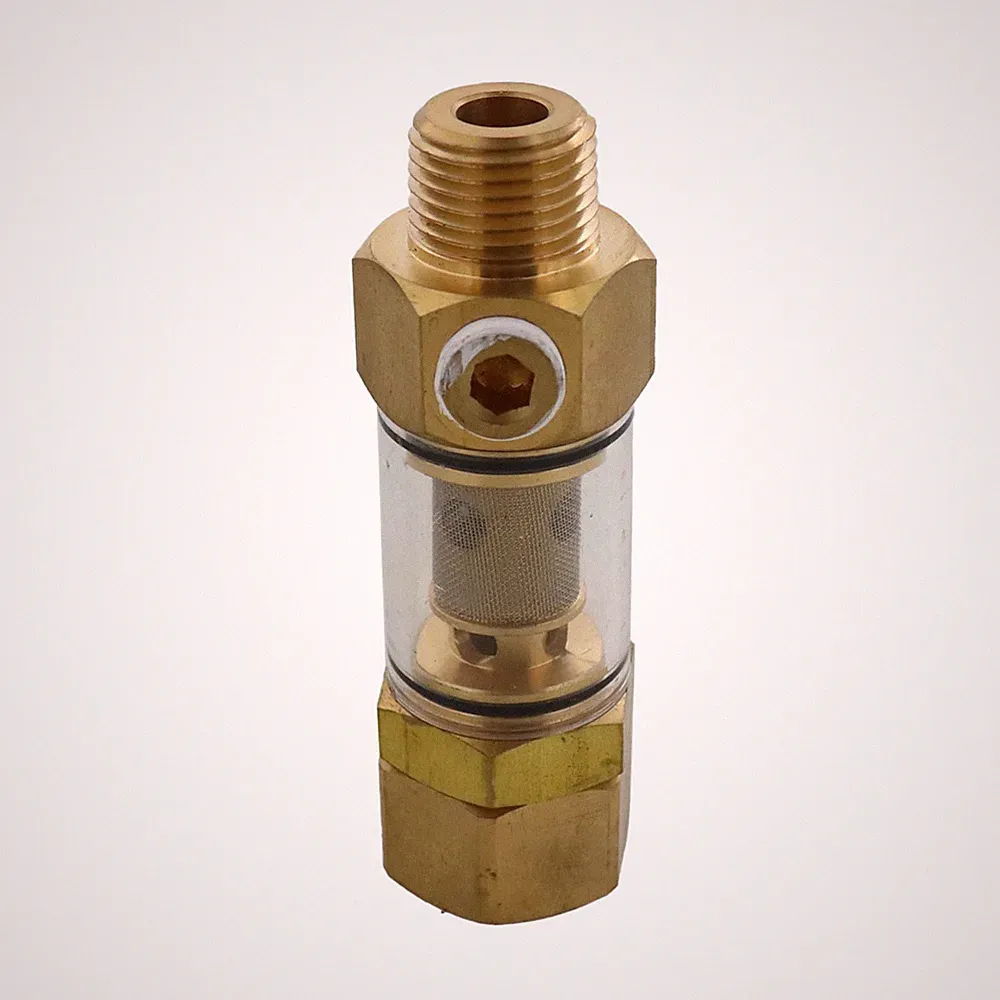 Erie Tools Clear Inlet Water Filter Pressure Washer 1/2" NPT x 3/4"