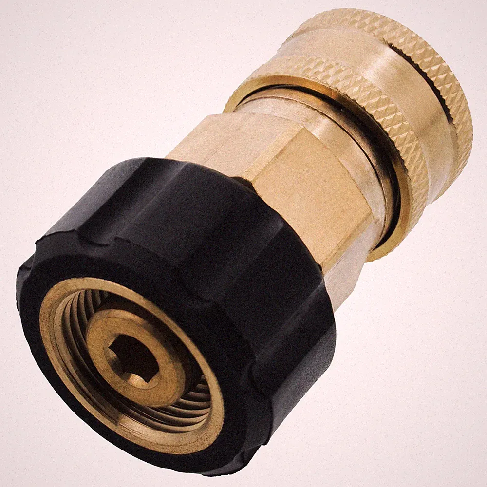Erie Tools Pressure Washer 3/8" Female NPT to M22 Quick Connect Socket Coupler