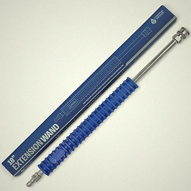 ESSENTIAL WASHER 18" Pressure Washer Extension Wand - Stainless Steel Power