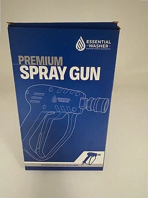 Essential Washer Short Pressure Washer Gun with Stainless Steel Swivel