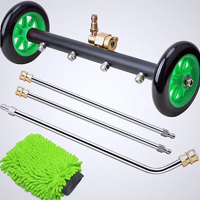 EVEAGE 16" 2-in-1 Undercarriage Pressure Washer Attachment Underbody Cleaner 400