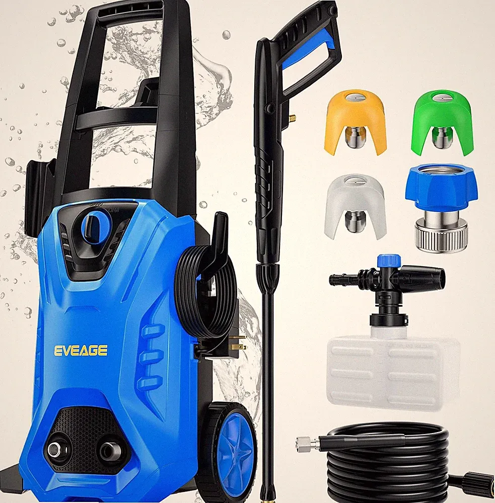 EVEAGE Electric Pressure Washer, 4200 PSI 2.8 GPM Power Washer with 1000ML Foam