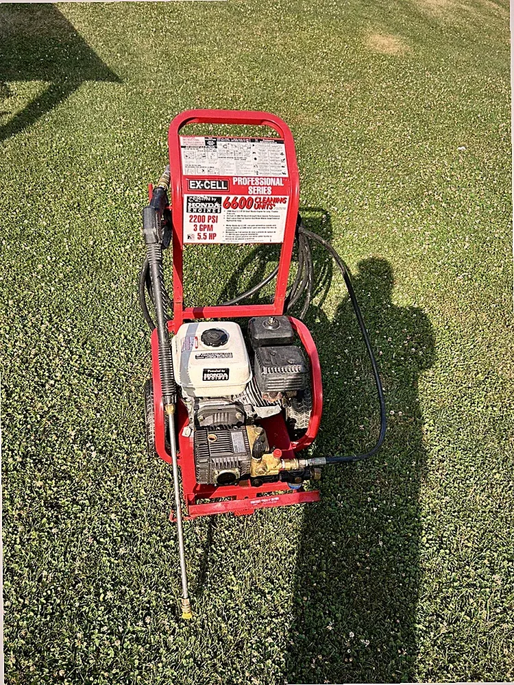 Excell Pressure Washer-Pro Series-2200 Psi-Wand-25ft Hose-Tested-Works