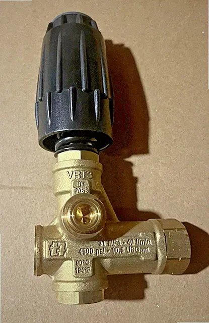 EZ START Pressure Washer Unloader Valve VRT3 AR/Comet/Cat/General 10.5gpm4500psi