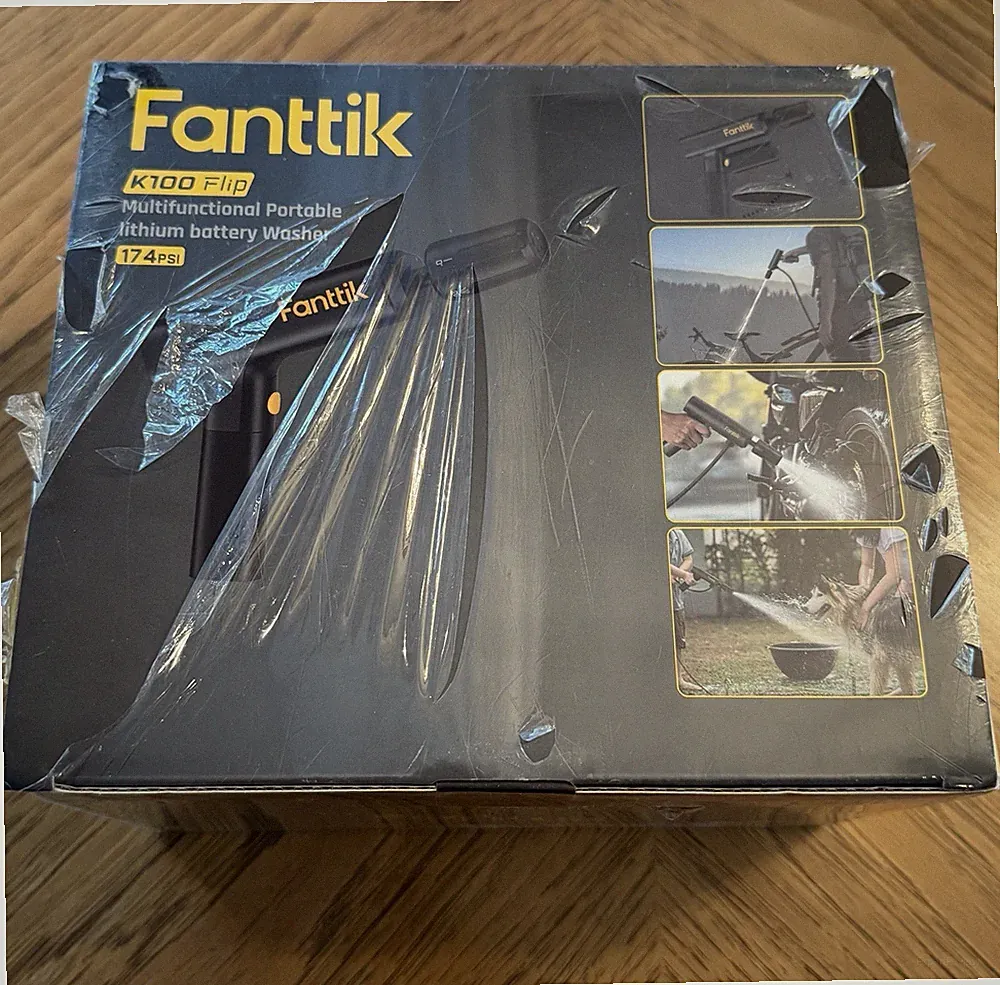 Fanttik K100 Flip Portable Battery Cold Water Pressure Washer