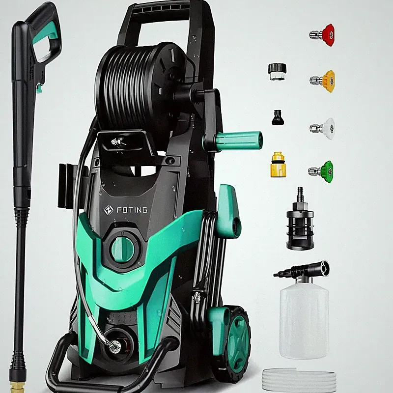FF FOTING Electric Pressure Washer 4500 PSI 120V 4 Nozzles Foam Cannon