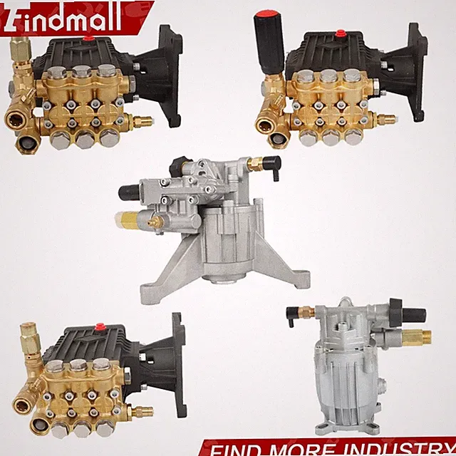 Findmall Pressure Washer Pump 1" Shaft 4GPM Horizontal 3000PSI /4000PSI /4400PSI