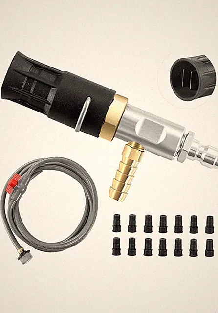 FIXFANS Adjustable Long Range Nozzle for Pressure Washer 5-6.5 GPM,...