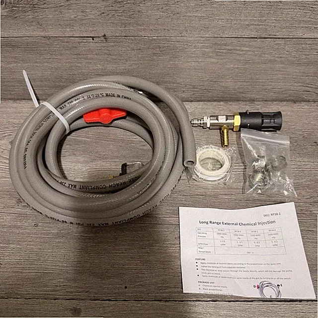 FIXFANS Adjustable Long Range Nozzle for Pressure Washer 5-6.5 GPM *MISSING PC*
