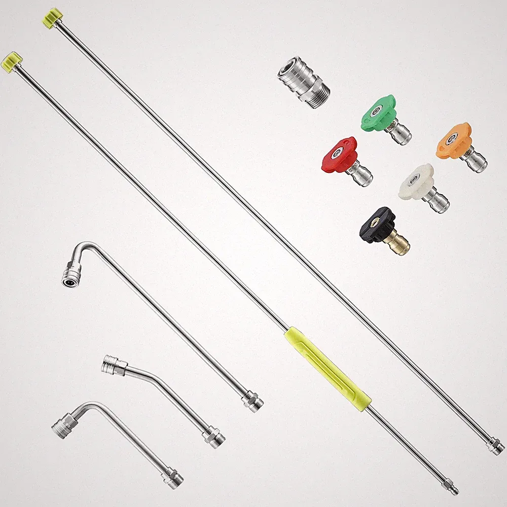 FIXFANS Pressure Washer Extension Wand, 120" Power Washer wand Replacement