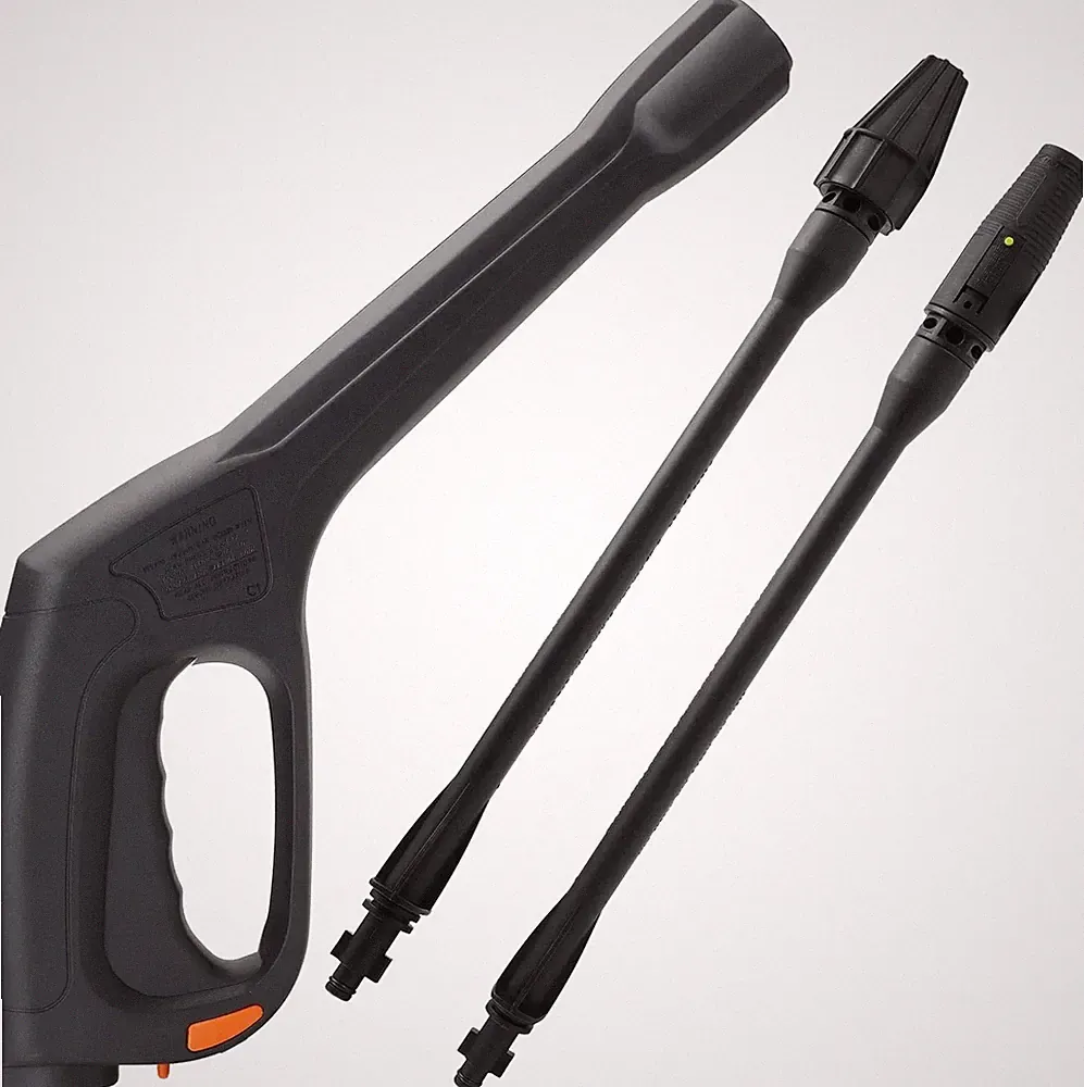 FIXFANS Pressure Washer Gun, Replacement Pressure Washer Wand with Jet and Turbo