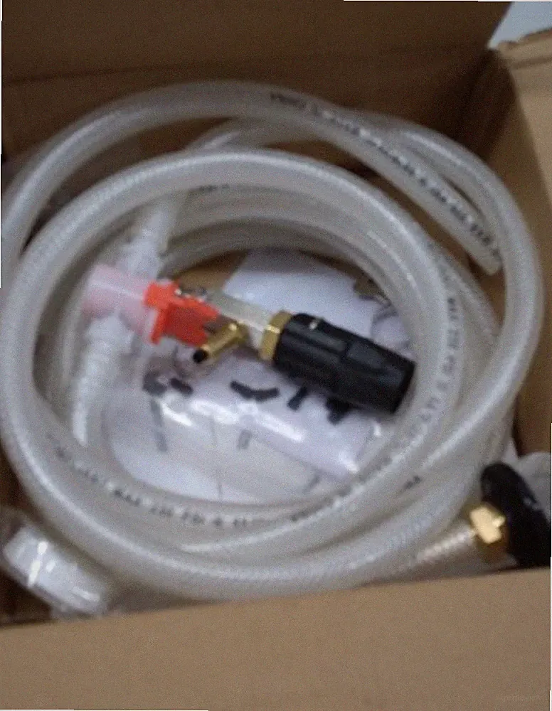 FIXFANS Pressure Washer Long Range Nozzle Kit 4-4.5GPM with 15FT Braid Hose
