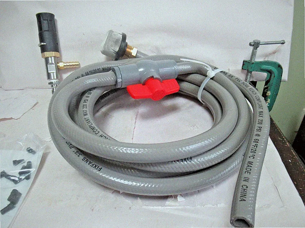 FIXFANS RP38-4 Adjustable Long Range Nozzle KIT for Pressure Washer 5-6.5 GPM
