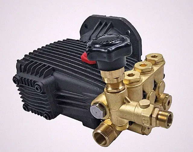 Flange-Connected Ultra-High-Pressure Washer Pump Head, All-Copper Car Wash Unit