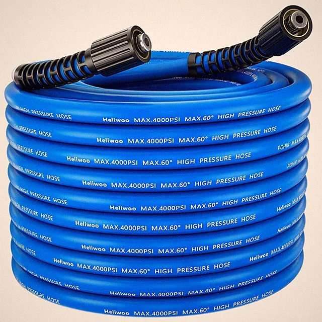 Flexible Pressure Washer Hose 25ft X 1/4" Kink Resistant Max 4000 Psi Power Wash