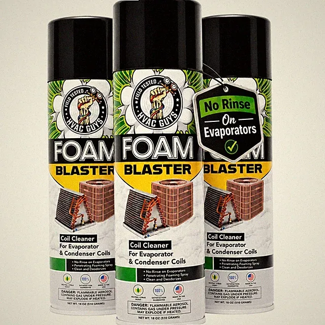 Foam Blaster AC Coil Cleaner Foam Spray | HVAC Coil Cleaner for AC Unit | Pro...