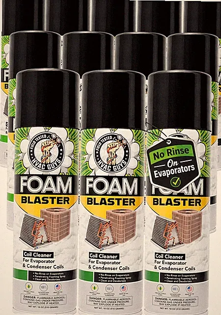 Foam Blaster AC Coil Cleaner Foam Spray | HVAC Coil Cleaner for AC Unit | Profes