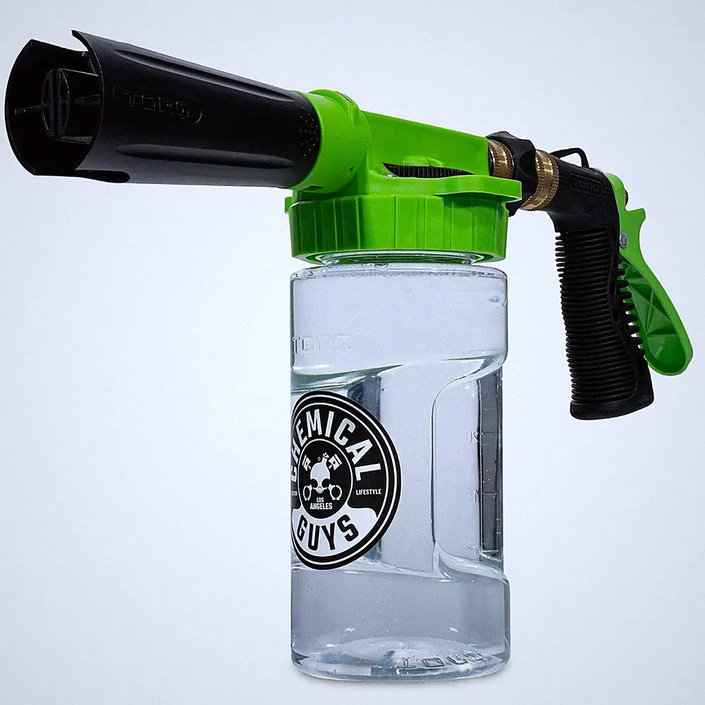 Foam Blaster for Cars - Chemical Guys TORQ Foam Cannon Garden Hose Attachment