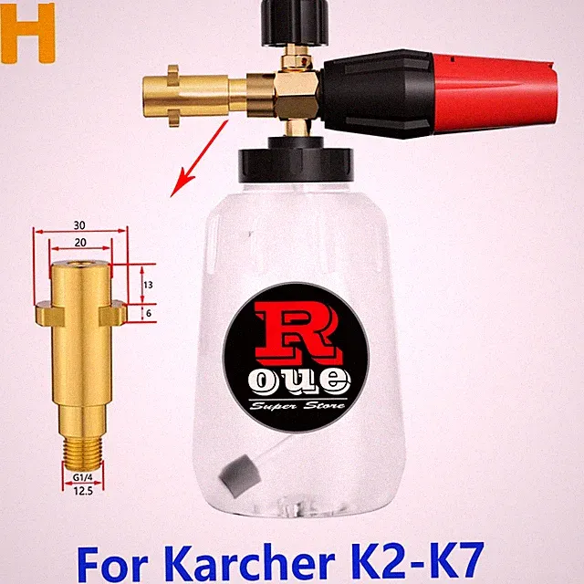 Foam Bottle Sprayer for Karcher Bosch Parkside Elitech Nilfisk Huter Pressure
