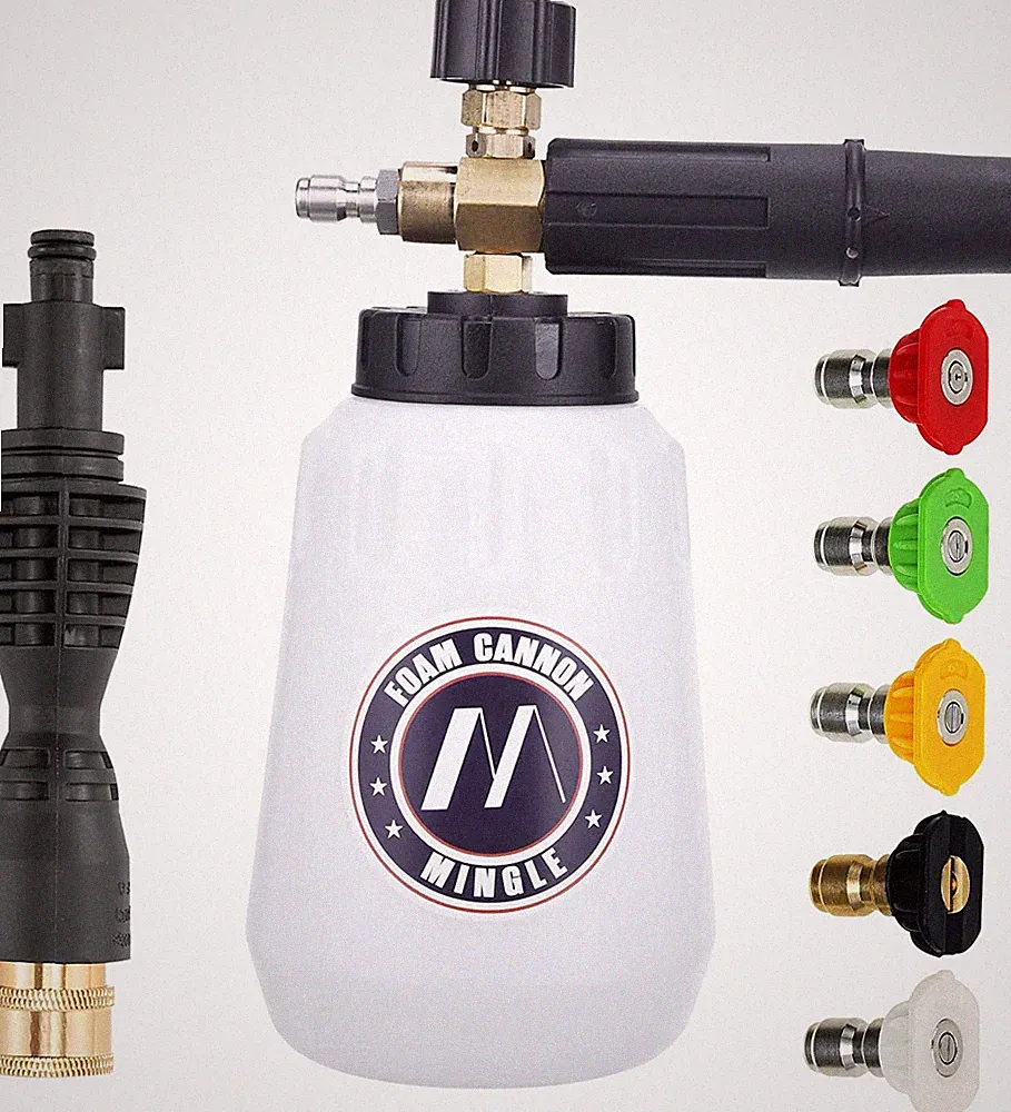 Foam Cannon, Compatible with Portland Husky and Ryobi Pressure Washer