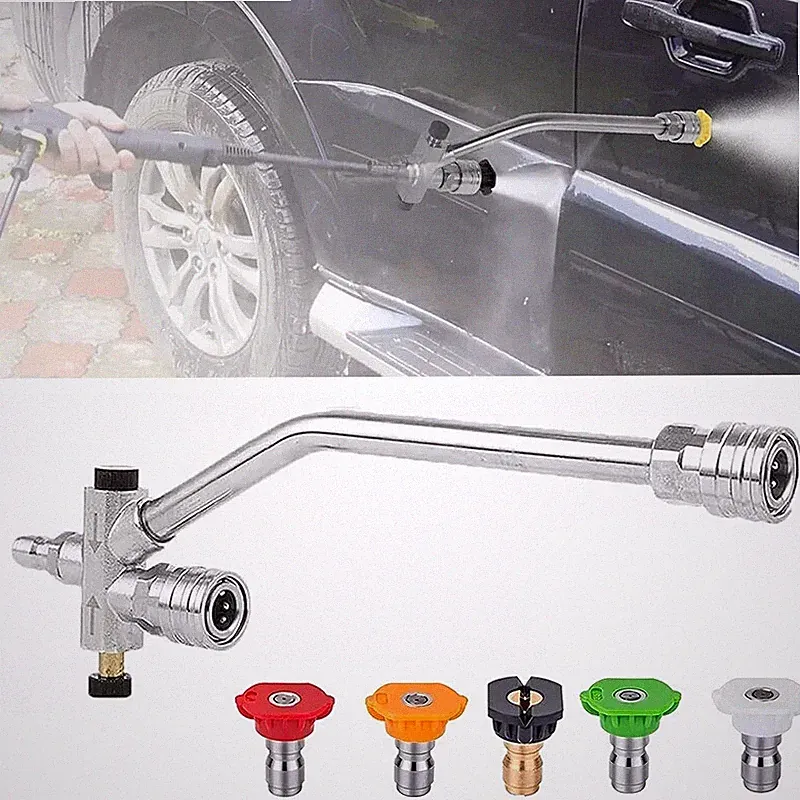 Foam Cannon Dual Connector Accessory Pressure Washer Double Tip Attachment