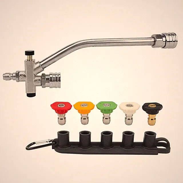 Foam Cannon Dual-Connector Accessory, Pressure Washer Double Tip Attachment f...